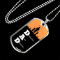 DAD Dedicated And Devoted Necklace Stainless Steel or 18k Gold Dog Tag w 24" Chain-Express Your Love Gifts