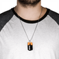 DAD Dedicated And Devoted Necklace Stainless Steel or 18k Gold Dog Tag w 24" Chain-Express Your Love Gifts
