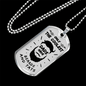 Dad Gift Coolest Dad Ever Stainless Steel or 18k Gold Dog Tag 24" Chain-Express Your Love Gifts
