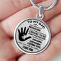 Dad Necklace Gift Dad Greatest Motivation Necklace Stainless Steel or 18k Gold Heart Pendant 18-22" Gift For Father - Express Your Love Gifts