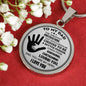 Dad Necklace Gift Dad Greatest Motivation Necklace Stainless Steel or 18k Gold Heart Pendant 18-22" Gift For Father - Express Your Love Gifts