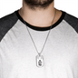 Dad You Are Someone Necklace Stainless Steel or 18k Gold Dog Tag 24" Chain-Express Your Love Gifts