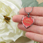 Daddy'S Princess Necklace Stainless Steel or 18k Gold Heart Pendant 18-22"-Express Your Love Gifts