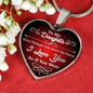 Daughter-In-Law Necklace Gift Stainless Steel or 18k Gold Heart Pendant 18-22" - Express Your Love Gifts