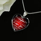 Daughter-In-Law Necklace Gift Stainless Steel or 18k Gold Heart Pendant 18-22" - Express Your Love Gifts