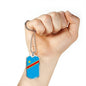 Democratic Republic Of The Congo Flag Necklace Democratic Republic Of The Congo Flag Stainless Steel or 18k Gold Dog Tag 24" - Express Your Love Gifts