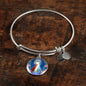 Divine Mercy Catholic Prayer Bracelet Bangle Bracelet Stainless Steel or 18k Gold" - Express Your Love Gifts