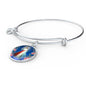 Divine Mercy Catholic Prayer Bracelet Bangle Bracelet Stainless Steel or 18k Gold" - Express Your Love Gifts