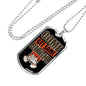 Dog Necklace Get Some Stainless Steel or 18k Gold Dog Tag 24" Chain-Express Your Love Gifts