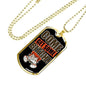 Dog Necklace Get Some Stainless Steel or 18k Gold Dog Tag 24" Chain-Express Your Love Gifts