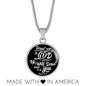 Draw Close To God Bible Verse Circle Necklace Stainless Steel or 18k Gold 18-22"-Express Your Love Gifts