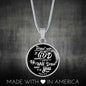 Draw Close To God Bible Verse Circle Necklace Stainless Steel or 18k Gold 18-22"-Express Your Love Gifts