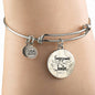 Envejezcamos Juntos Stainless Steel or 18k Gold Circle Bangle Bracelet - Express Your Love Gifts