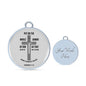 Ephesians 6:11-18 Christian Verse Gift Ephesians Stainless Steel or 18k Gold Circle Bangle Bracelet - Express Your Love Gifts