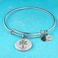 Ephesians 6:11-18 Christian Verse Gift Ephesians Stainless Steel or 18k Gold Circle Bangle Bracelet - Express Your Love Gifts