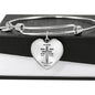 Ephesians 6:11-18 Stainless Steel or 18k Gold Heart Bangle Bracelet - Express Your Love Gifts