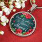 Eres La Mejor Te Quiero Mama! Circle Necklace Stainless Steel or 18k Gold 18-22" - Express Your Love Gifts