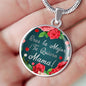 Eres La Mejor Te Quiero Mama! Circle Necklace Stainless Steel or 18k Gold 18-22" - Express Your Love Gifts