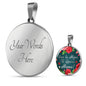 Eres La Mejor Te Quiero Mama! Circle Necklace Stainless Steel or 18k Gold 18-22" - Express Your Love Gifts