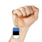 Estonia Flag Necklace Estonia Flag Stainless Steel or 18k Gold Dog Tag 24" - Express Your Love Gifts