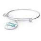 Eternal Love Stainless Steel or 18k Gold Circle Bangle Bracelet - Express Your Love Gifts