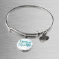 Eternal Love Stainless Steel or 18k Gold Circle Bangle Bracelet - Express Your Love Gifts