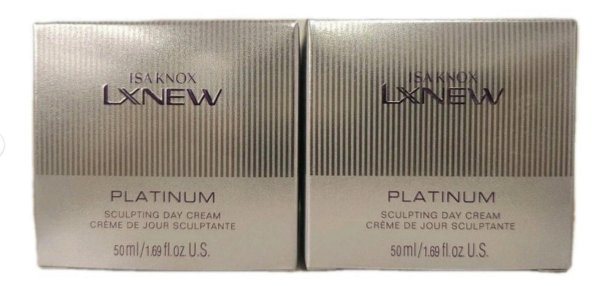 Isa Knox LXNEW Platinum Sculpting Day Cream Lot of 4 × 50 ml (each 1.7 fl oz)-Express Your Love Gifts