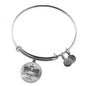 Faith Ask Until God Stainless Steel or 18k Gold Circle Bangle Bracelet - Express Your Love Gifts