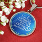 Family Is The Anchor Necklace Stainless Steel or 18k Gold Dog Tag 24" Chain-Express Your Love Gifts