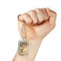 Fear Not God Is With You Isaiah 41:10 Stainless Steel or 18k Gold Dog Tag 24" Chain-Express Your Love Gifts