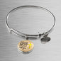 Fear Not Isaiah 41:10  Stainless Steel or 18k Gold Circle Bangle Bracelet - Express Your Love Gifts