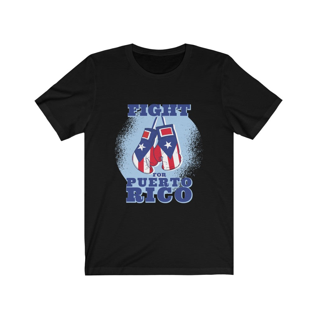 Fight for Puerto Rico Boxing Gloves T-Shirt - Express Your Love Gifts