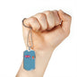 Fiji Flag Necklace Fiji Flag Stainless Steel or 18k Gold Dog Tag 24" - Express Your Love Gifts