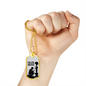 Final Brother Soldier Dog Tag Necklace Stainless Steel or 18k Gold 24" Chain-Express Your Love Gifts