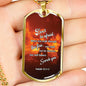 Firefighter Christian Religious Necklace Don’t Be Afraid! Dog Tag Stainless Steel or 18k Gold 24 - Express Your Love Gifts