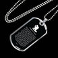 Firefighter's Prayer Stainless Steel or 18k Gold Dog Tag 24" Chain Fireman Gift-Express Your Love Gifts