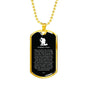 Firefighter's Prayer Stainless Steel or 18k Gold Dog Tag 24" Chain Fireman Gift-Express Your Love Gifts
