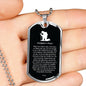 Firefighter's Prayer Stainless Steel or 18k Gold Dog Tag 24" Chain Fireman Gift-Express Your Love Gifts