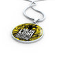 Fitness Gym Bodybuilder Motivation Gift Mean Lean Fighting Machine Circle Necklace-Express Your Love Gifts
