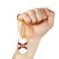 Florida State Flag Necklace Stainless Steel or 18k Gold Dog Tag 24" Chain - Express Your Love Gifts