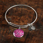 Fly As Far As Your Wings Can Take You Butterflies Stainless Steel or 18k Gold Bangle Bracelet - Express Your Love Gifts