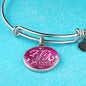 Fly As Far As Your Wings Can Take You Butterflies Stainless Steel or 18k Gold Bangle Bracelet - Express Your Love Gifts