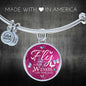 Fly As Far As Your Wings Can Take You Butterflies Stainless Steel or 18k Gold Bangle Bracelet - Express Your Love Gifts