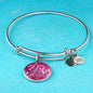 Fly As Far As Your Wings Can Take You Butterflies Stainless Steel or 18k Gold Bangle Bracelet - Express Your Love Gifts