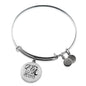 Fly As Far As Your Wings Can Take You Stainless Steel or 18k Gold Circle Bangle Bracelet - Express Your Love Gifts