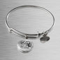 Fly As Far As Your Wings Can Take You Transparent Stainless Steel or 18k Gold Circle Bangle Bracelet - Express Your Love Gifts