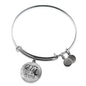 Fly As Far As Your Wings Can Take You Transparent Stainless Steel or 18k Gold Circle Bangle Bracelet - Express Your Love Gifts
