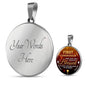 Forever Be Blessed First Communion Necklace Stainless Steel or 18k Gold Heart Pendant 18-22" - Express Your Love Gifts