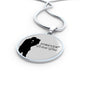Forever With You Circle Necklace Stainless Steel or 18k Gold 18-22" - Express Your Love Gifts