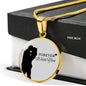 Forever With You Circle Necklace Stainless Steel or 18k Gold 18-22" - Express Your Love Gifts